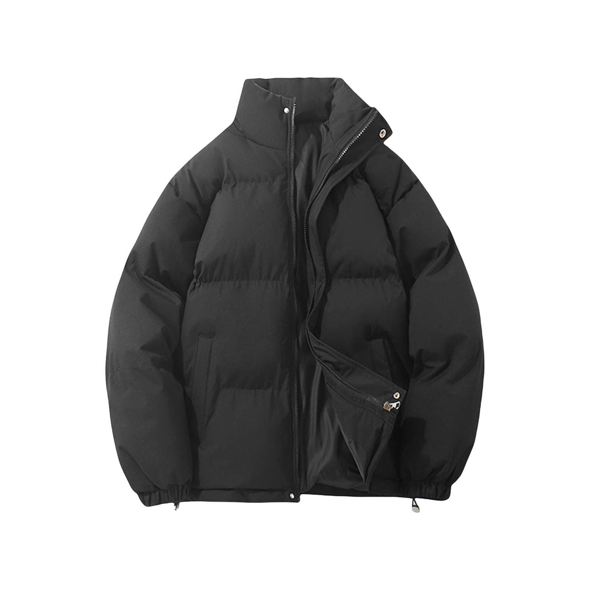 Yinguo Winter Coats for Women UK Quilted Down Puffer Jackets Ladies Lightweight Hoodies Waterproof Jacket Plus Size Slim Coat Warm Outwear Clothing