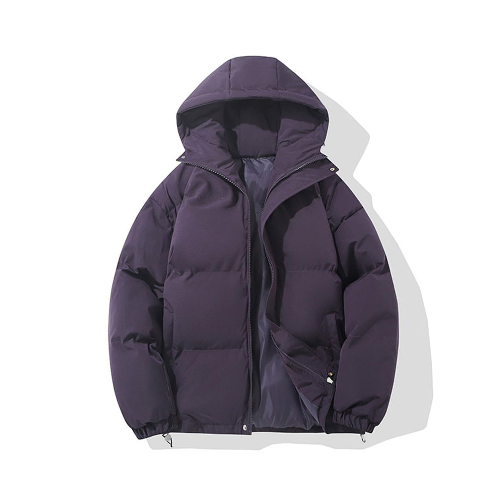 Yinguo Winter Coats for Women UK Quilted Down Puffer Jackets Ladies Lightweight Hoodies Waterproof Jacket Plus Size Slim Coat Warm Outwear Clothing