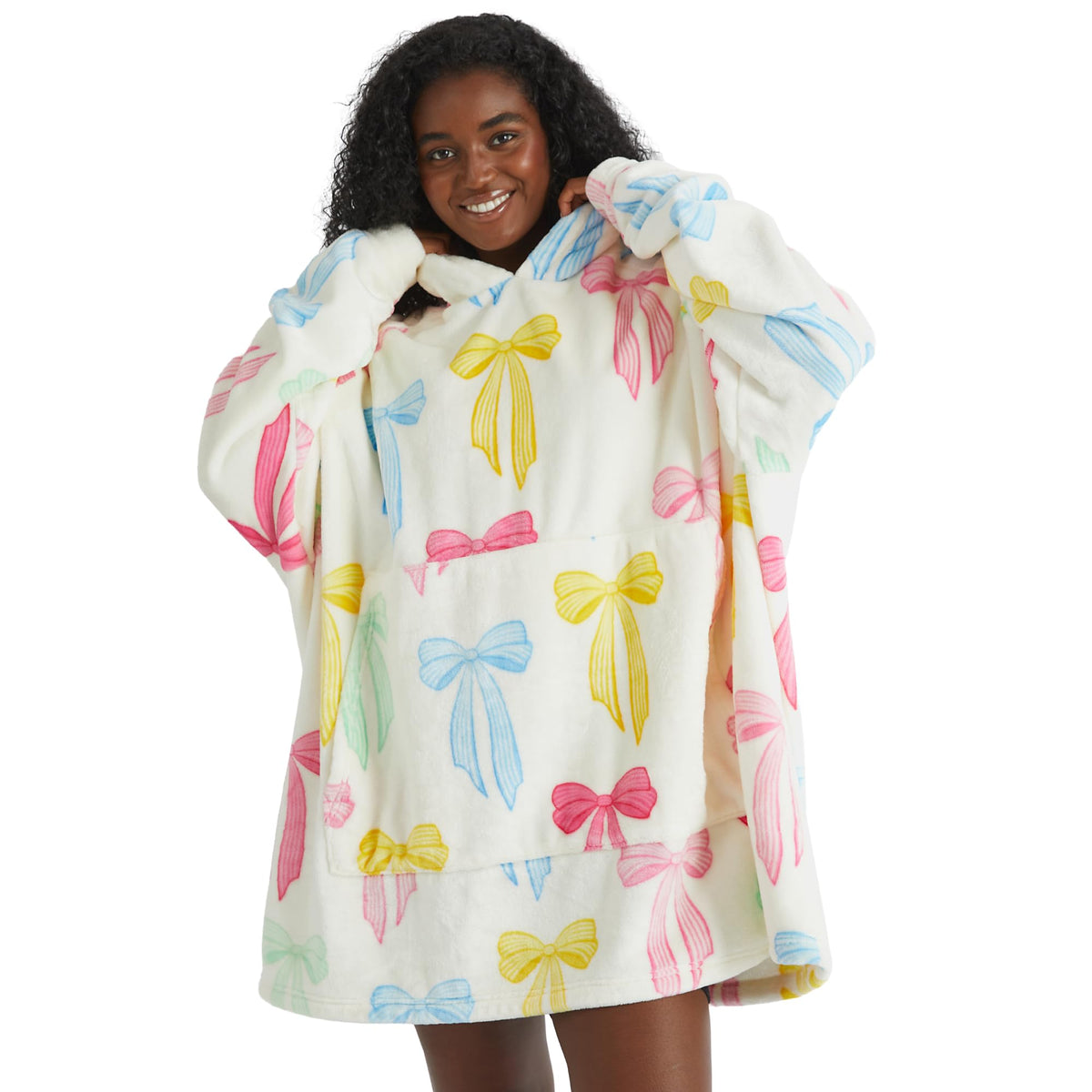 Skinnydip Blanket Hoodie Ultra-Soft Wearable Hooded Blanket for Women & Teens, Cozy Warm Snuggle Hoodie, Lounge Wear Gift, Cute & Stylish, One Size Fits All