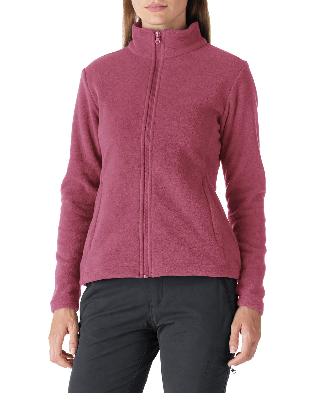 Outdoor Ventures Womens Fleece Jackets Ladies 220G Lightweight Warm Coat