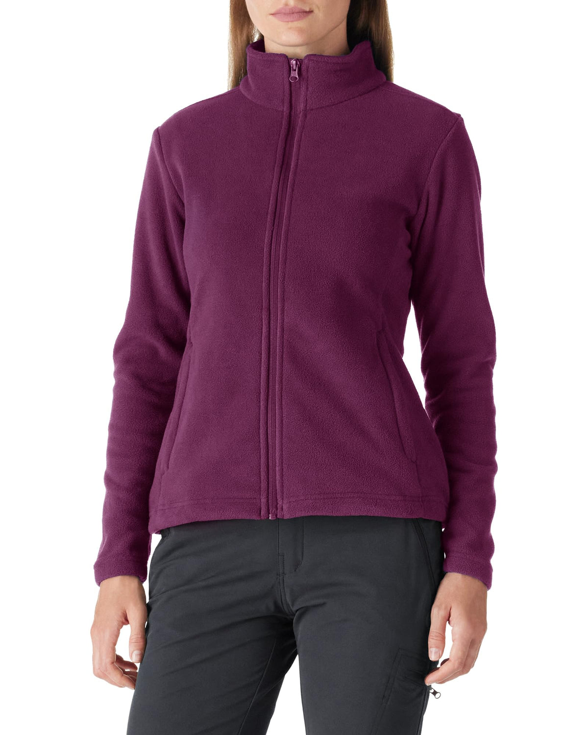 Outdoor Ventures Womens Fleece Jackets Ladies 220G Lightweight Warm Coat