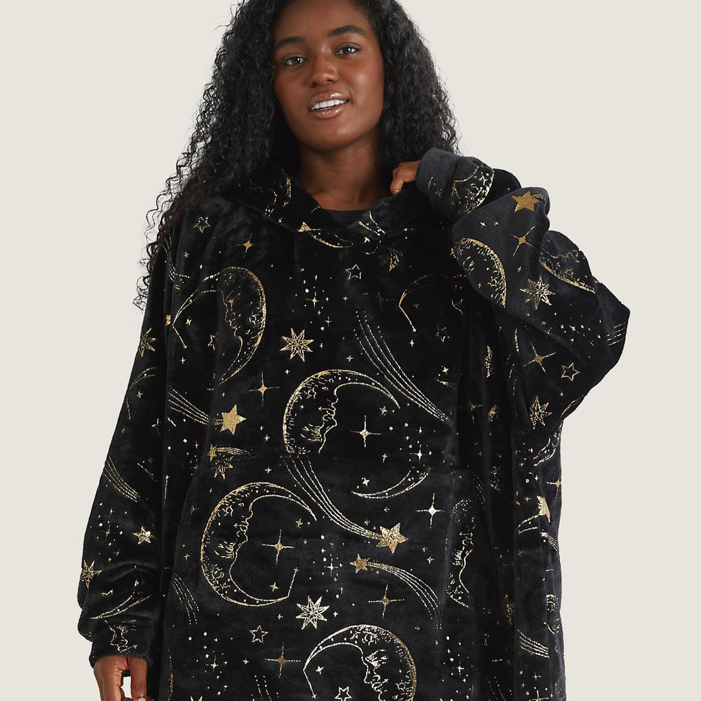 Skinnydip Blanket Hoodie Ultra-Soft Wearable Hooded Blanket for Women & Teens, Cozy Warm Snuggle Hoodie, Lounge Wear Gift, Cute & Stylish, One Size Fits All