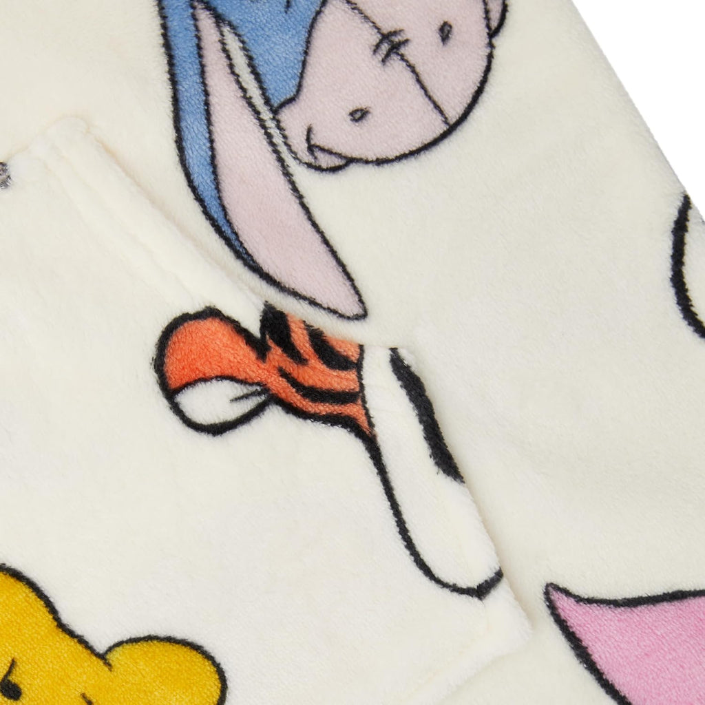 Winnie the Pooh, Eeyore, Piglet & Tigger Oversized Wearable Blanket Hoodie