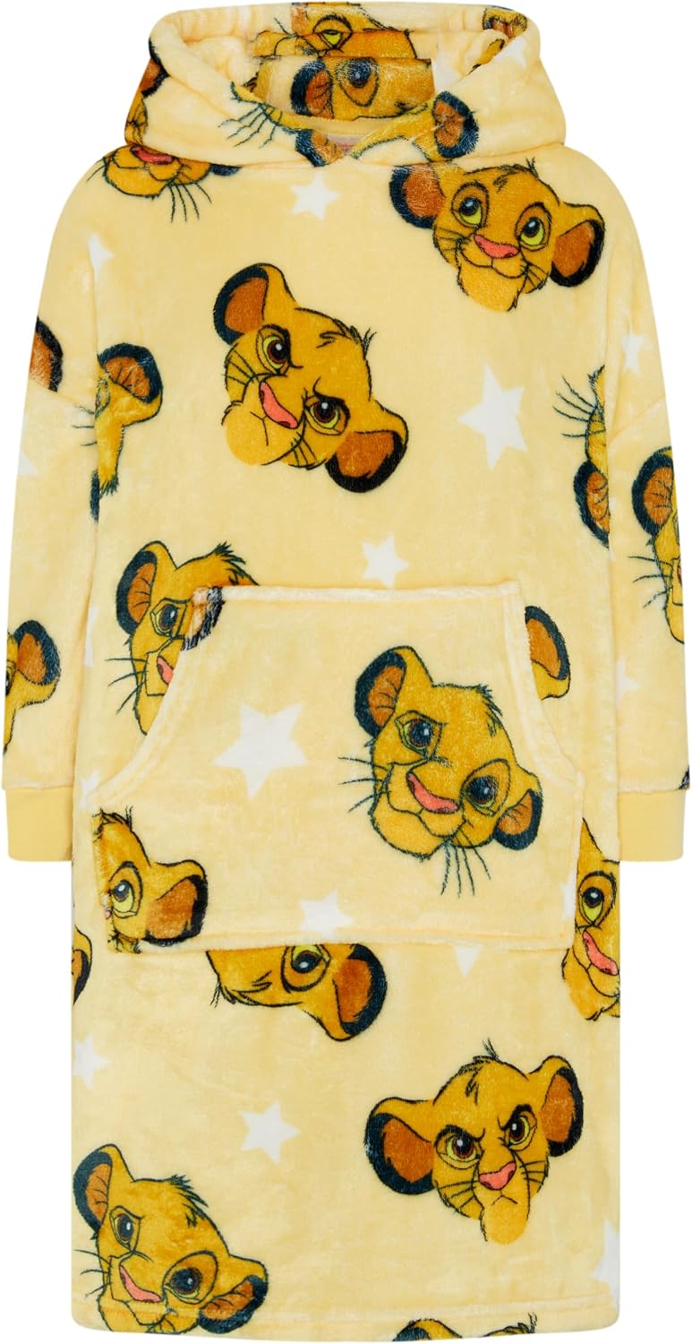 Disney Unisex Lion King Oversized Wearable Blanket Hoodie